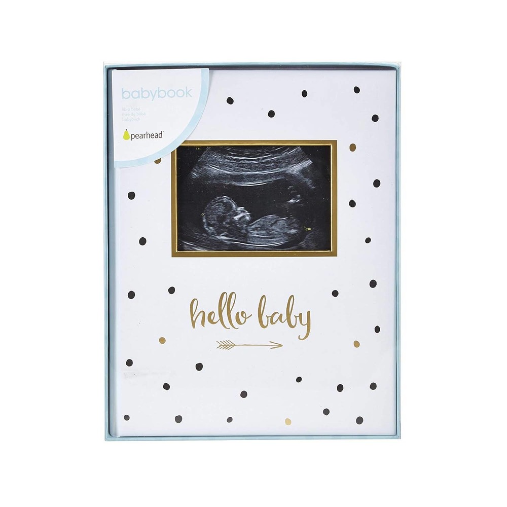 Pearhead First 5 Years Baby Memory Book, Gender-Neutral Baby Keepsake